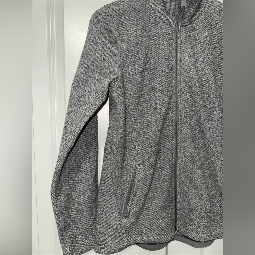 Athleta Stroll Fleece Full Zip Jacket M - Picture 3 of 6